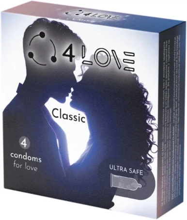 Презервативы 4LOVE Classic №4