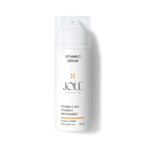 Сыворотка с витаминами C, E, B3, B5, JOLE Vitamin C15% Power Serum, 30 мл.