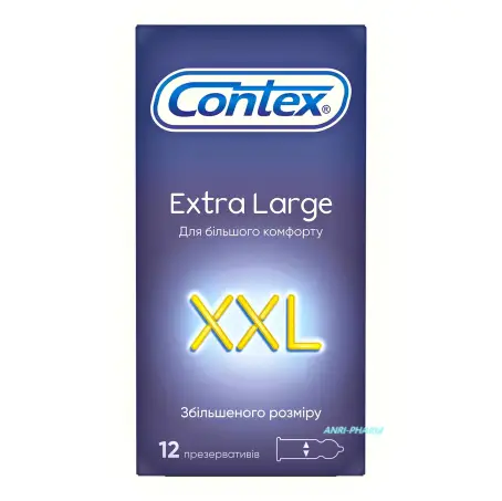 Презервативы CONTEX extra large №12