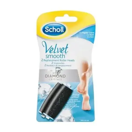 Ролики сменные для пилки Scholl Velvet Smooth, 2 шт