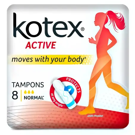 ТАМП. KOTEX ACTIVE №8 normal