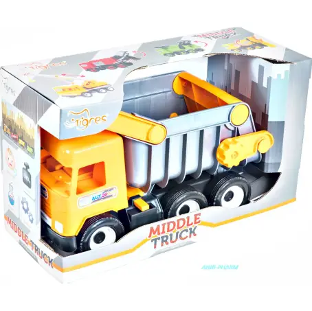 ИГРУШКА САМОСВАЛ Middle truck City