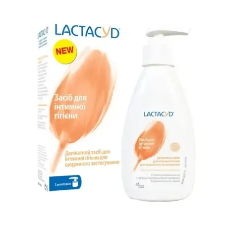 Засіб для інтимної гігієни Lactacyd, з дозатором, 400 мл