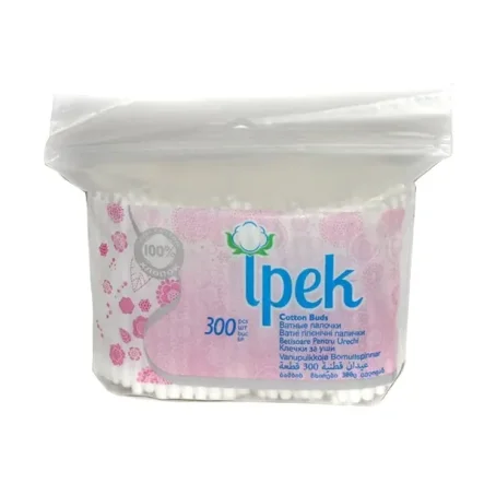 Ватні палички Ipek, 300 шт п/е