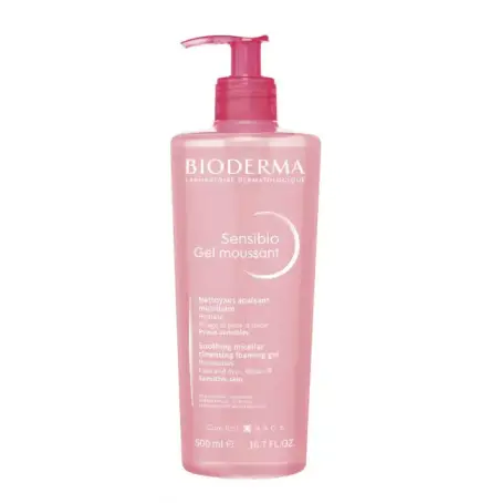 Гель Bioderma Sensibio очищающий для лица, 500 мл