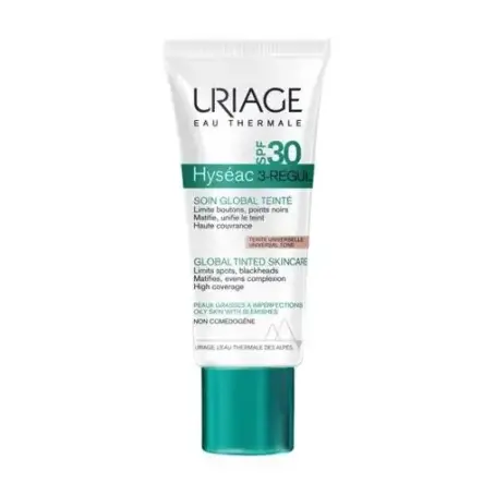Крем тональний Uriage Hyseac 3-Regul універсальний догляд, SPF 30, 40 мл