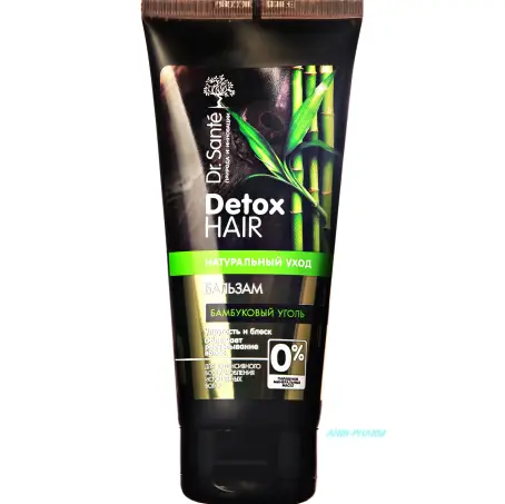 Б/М Д/ВОЛОС DR.SANTE Detox Hair упругость и блеск 200 мл