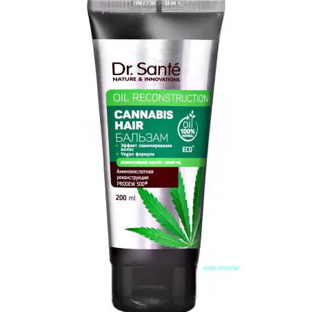 Б/М ДЛЯ ВОЛОСЯ DR.SANTE Cannabis Hair 200 мл