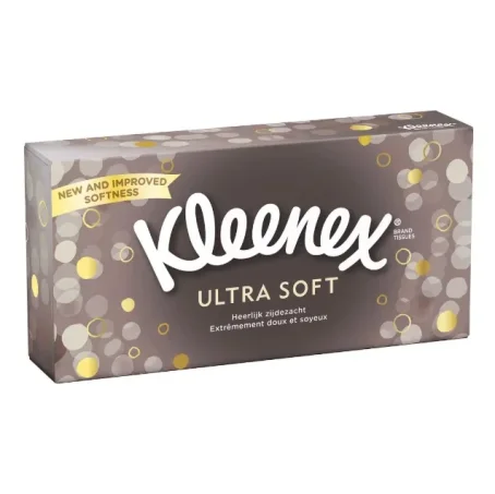 Салфетки Kleenex Ultra soft, коробка 72 шт