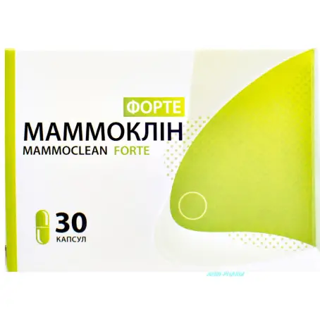 МАММОКЛІН ФОРТЕ 400 мг №30 капс.