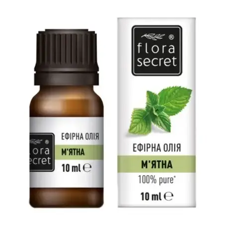 Масло эфирное Flora Secret мятное,10 мл