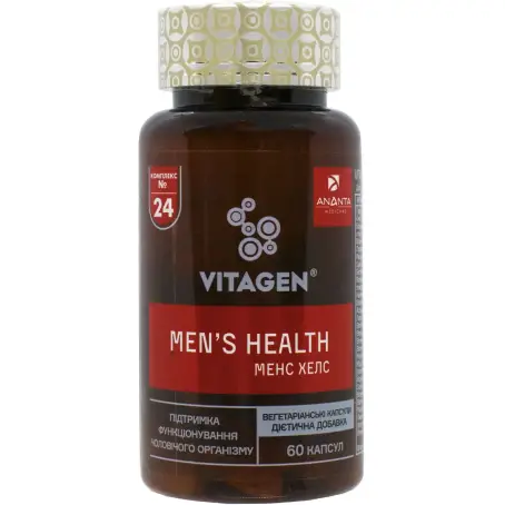 Вітаджен Комплекс  №24 Мен Хелс  Men’s Health,  капсули №60