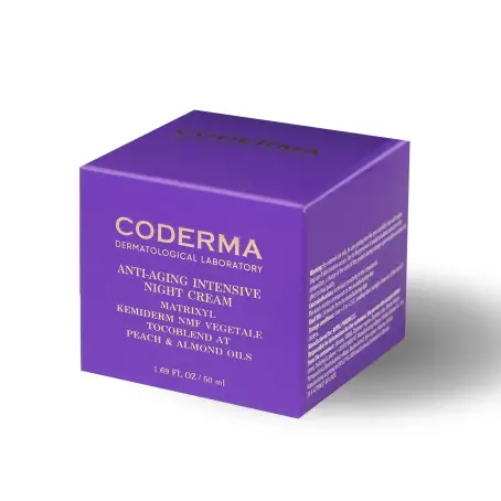 Крем для обличчя нічний інтенсивний антивіковий CODERMA Dermatological Laboratory, 50 мл