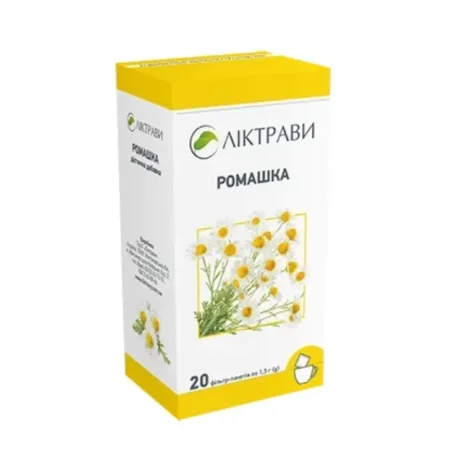 Ромашка в фильтр-пакете по 1,3 г, 20 шт.
