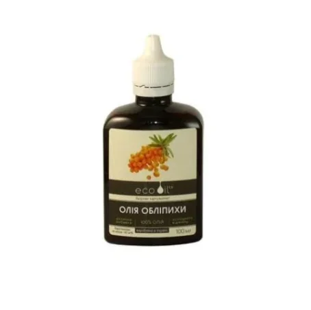 Олія обліпихи Екооіл по 100 мл у флак.