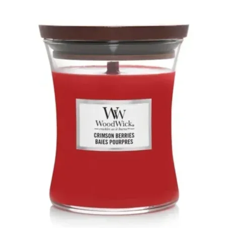 WOODWICK 98080E СВЕЧКА Мини Багряные Ягоды 85г.