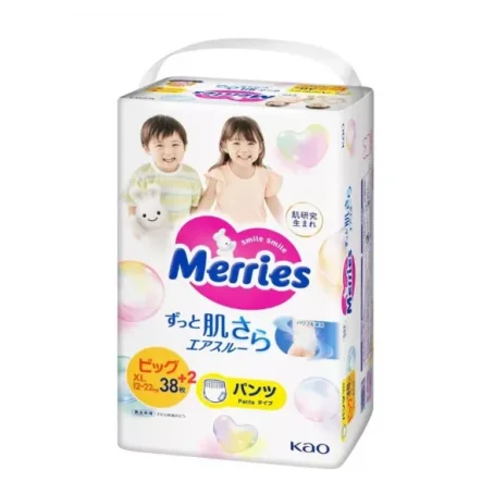 KAO Merries підгузки-трусики, XL (12-22 кг), 40 шт