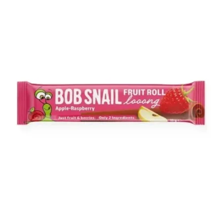 Конфеты Bob Snail Fruit Roll Looong яблоко-малина, 15 г