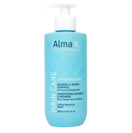 Шампунь для волос питательный и восстанавливающий Damage Recovery Alma K, 300 мл