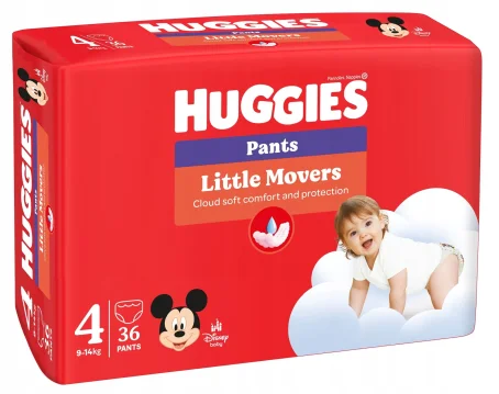 Підгузки-трусики Huggies Little Movers унісекс р. 4 № 36