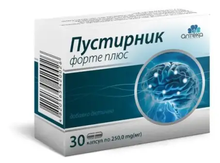 Пустирник форте плюс 250 мг №30 капсули