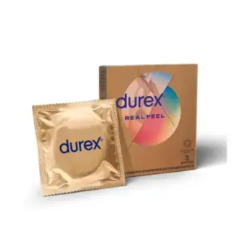 DUREX Real Feel Презервативи з синтет. латексу № 3