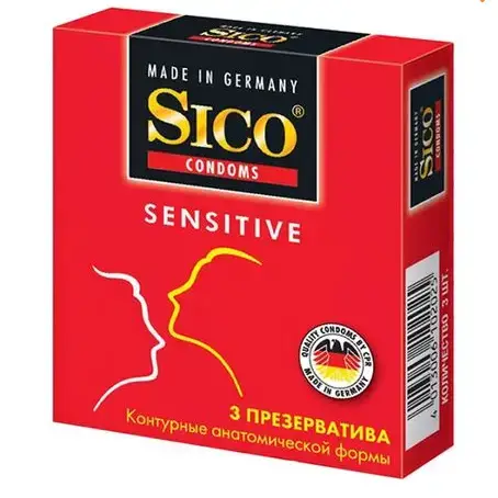 SICO Sensitive Презервативи контурні, №3