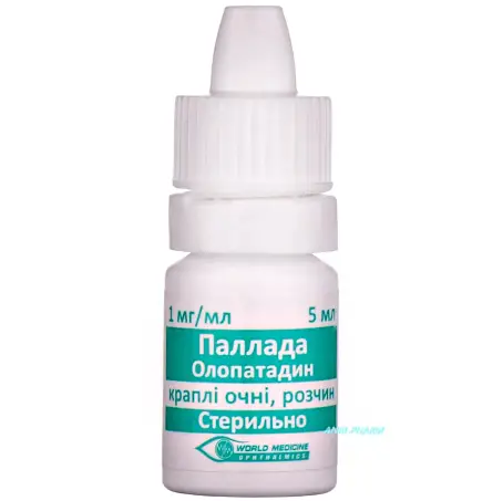 ПАЛЛАДА 0,1% 5 мл капли глаз. фл.