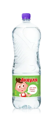 Вода питьевая Аквуля негазированная с первых дней жизни пет/бут, 2л