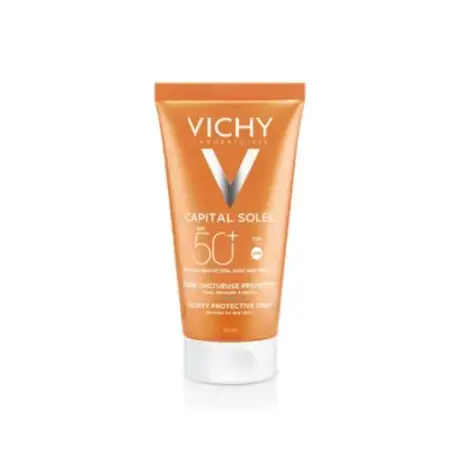Крем сонцезахисний Vichy Capital Soleil сонцезахисний для обличчя потрійної дії SPF 50+, 50 мл