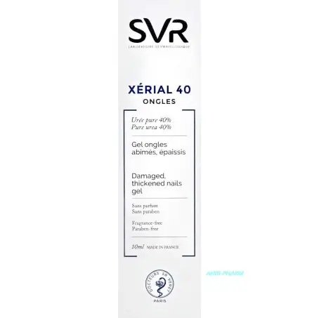 ГЕЛЬ SVR КСЕРИАЛЬ 40 Ongle д/утолщ. и поврежд. ногтей 10 мл
