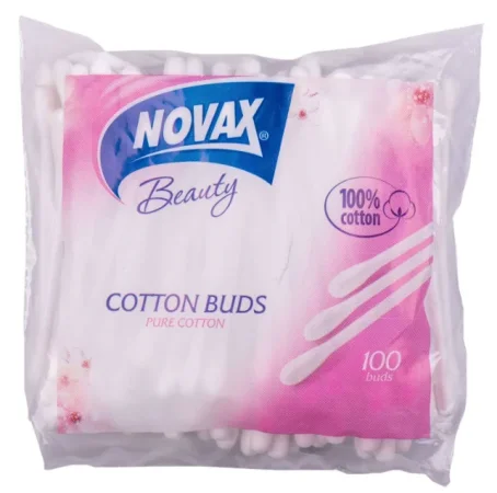Ватні палички Novax,100 шт 
