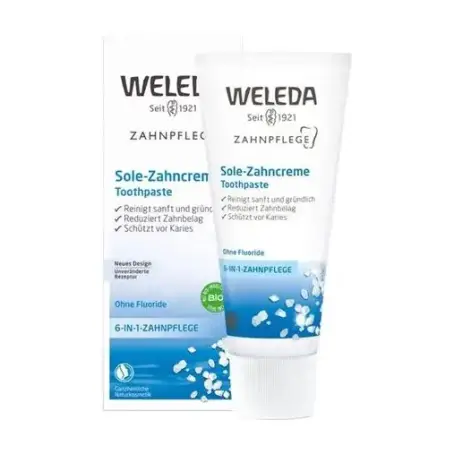 Зубна паста Weleda Salt Toothpaste з мінеральною сіллю, 75 мл