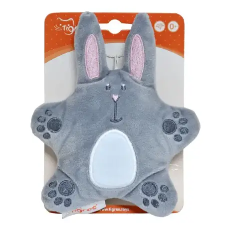 Игрушка мягкая Зайка "Лучший друг", Tigres