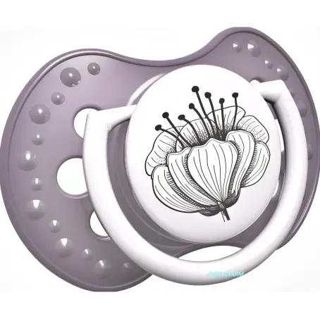 CANPOL СОСКА ПУСТЫШКА LOVI Botanic силик. динамич. 3-6 мес. д/дев. №2 22/870