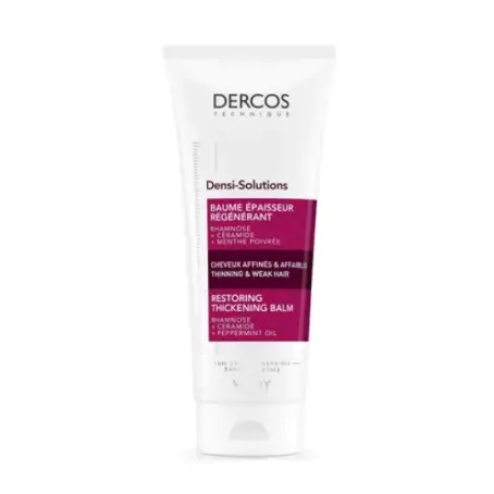 Бальзам-кондиционер Vichy Dercos Densi Solutions для восстановления густоты и объема тонких ослабленных волос, 200 мл