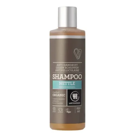 Органічний шампунь для волосся Urtekram Nettle Shampoo Кропива, проти лупи, 250 мл