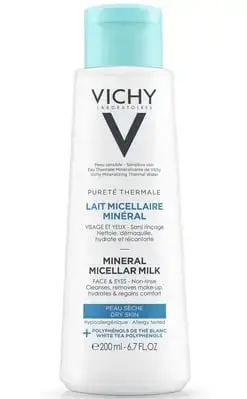 VICHY ПЮРТЕ ТЕРМАЛЬ МІЦЕЛ. МОЛОЧКО для сух. шкіри 200 мл