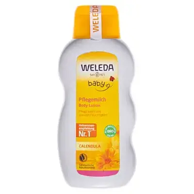 Молочко для тіла дитяче Weleda Baby Calendula Календула, 200 мл