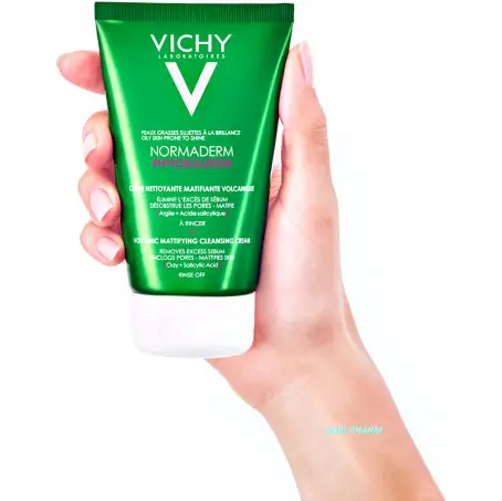 VICHY НОРМАДЕРМ ФІТОСОЛЮШН КРЕМ-ГЕЛЬ мат. д/глиб. очищ. жирн., схил. до недол. шкіри 125 мл