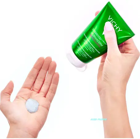 VICHY НОРМАДЕРМ ФІТОСОЛЮШН КРЕМ-ГЕЛЬ мат. д/глиб. очищ. жирн., схил. до недол. шкіри 125 мл