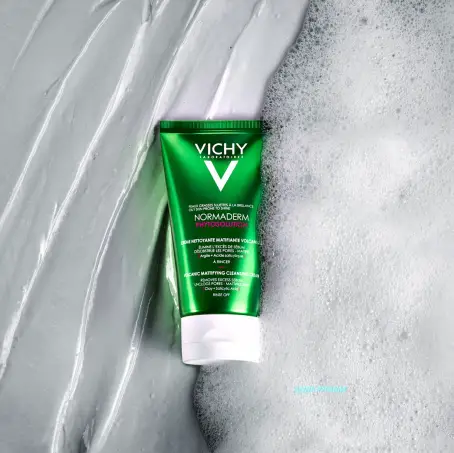 VICHY НОРМАДЕРМ ФІТОСОЛЮШН КРЕМ-ГЕЛЬ мат. д/глиб. очищ. жирн., схил. до недол. шкіри 125 мл