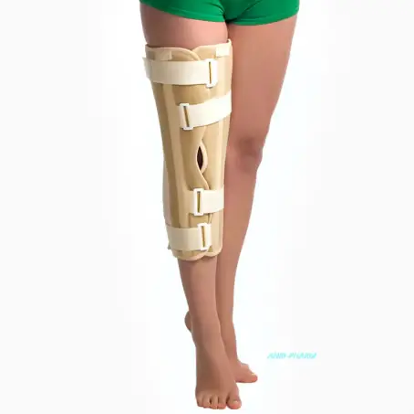 БАНДАЖ Д/КОЛІН. СУГЛ. р.M/L з ребр. жорстк. посил. фікс. люкс 6112