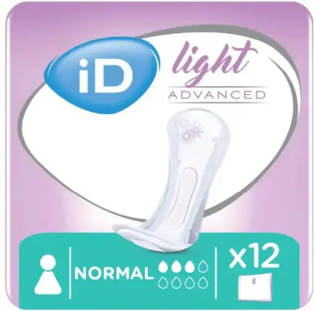 Прокладки урологічні iD Light Normal для жінок №12