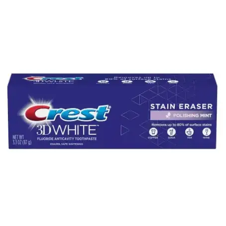 Зубная паста Crest (Крест) 3D White Stain Eraser Polishing Mint, 87гр