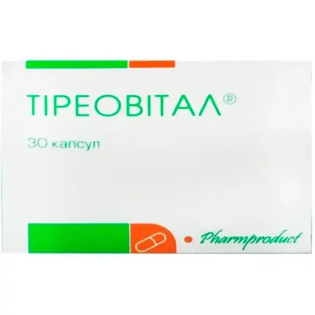 Тіреовітал №30 капс.