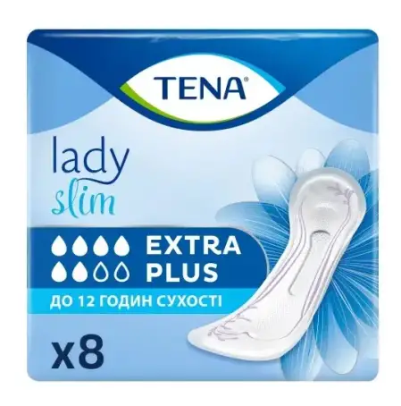 ПРОКЛАДКИ УРОЛОГ.TENA LADY Slim Extra plus №8