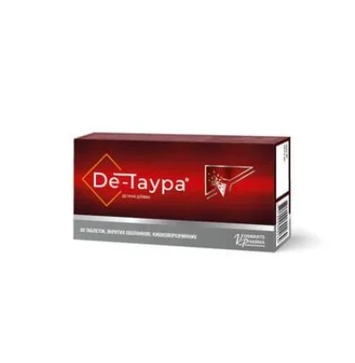 Дієтична добавка ДЕ-ТАУРА, таблетки вкриті оболонкою №30