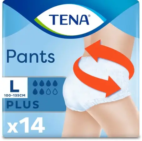 Підгузки-трусики урологічні Tena Pants Plus L, 14 штук