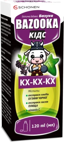 Базука Кидс эликсир 120 мл